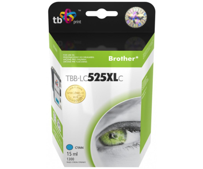 Tusz TB Print Tusz do Brother LC529/539 TBB-LC525XLC CY